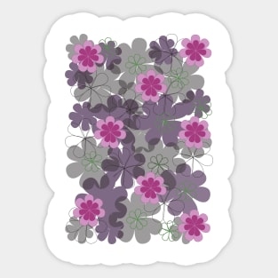 Romantic pattern Sticker